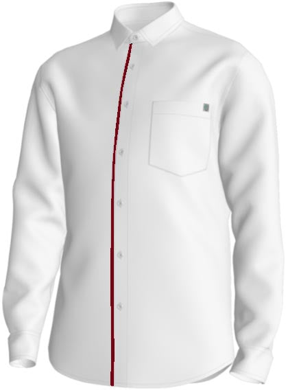 Men's BioNTex™ Eco Single Piping Shirt