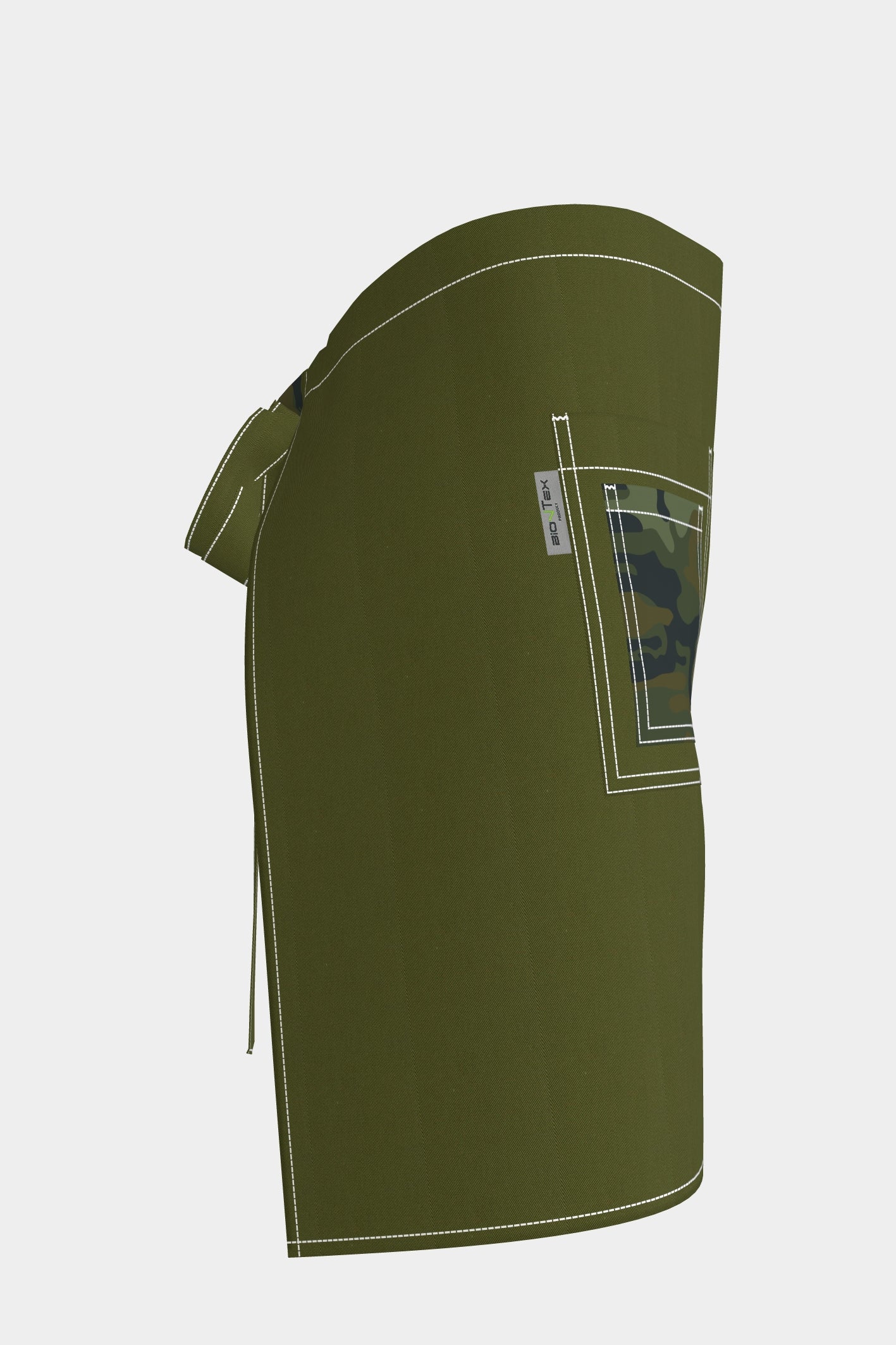 Unisex BioNTex™ Emb Camo Waist Apron