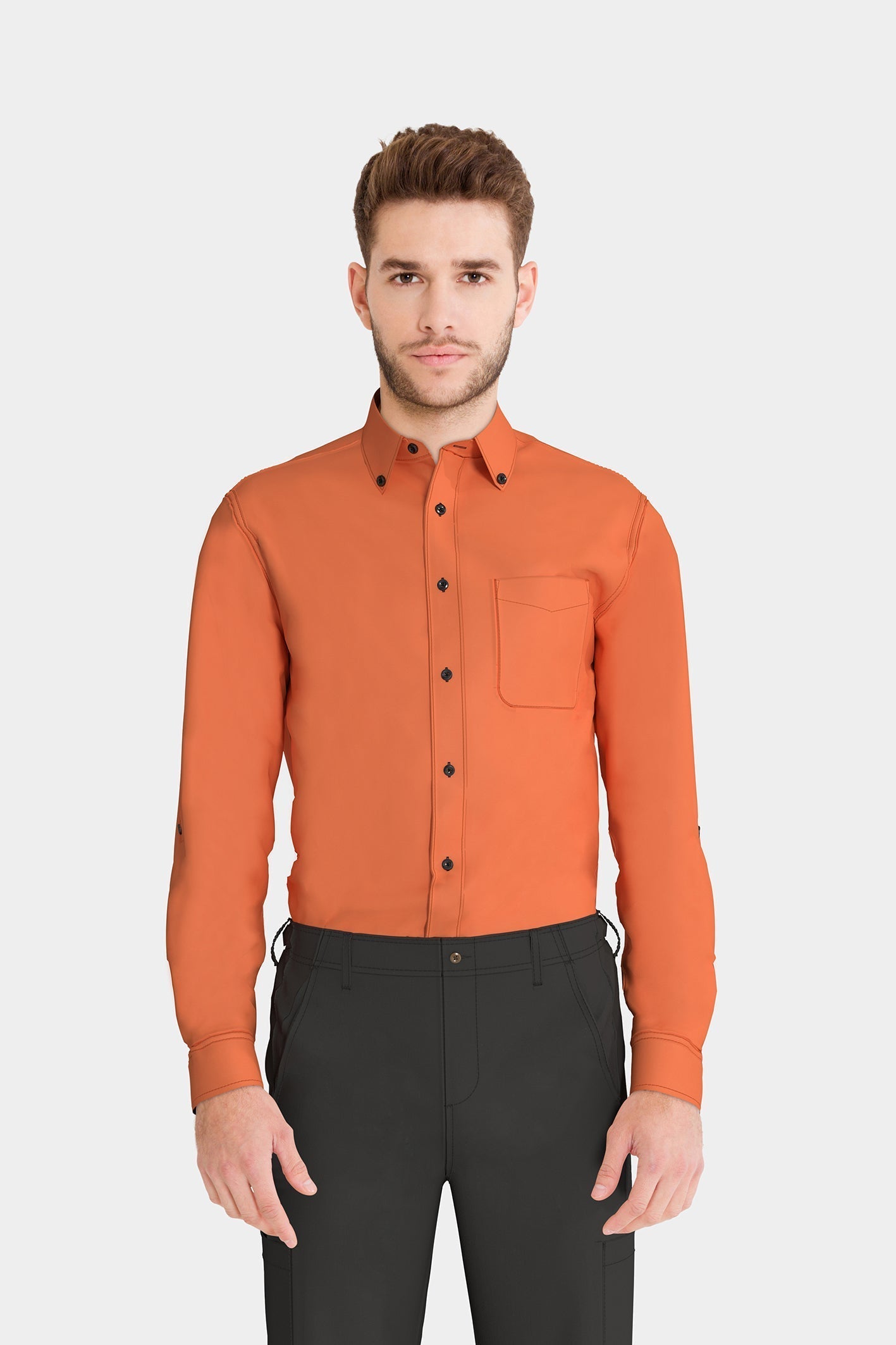 Men's BioNTex™ Button Down Collar Shirt