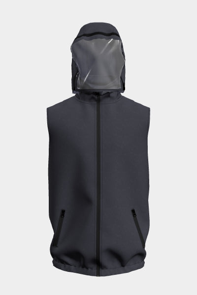 Unisex BioNTex™ Hooded Vest with Mask