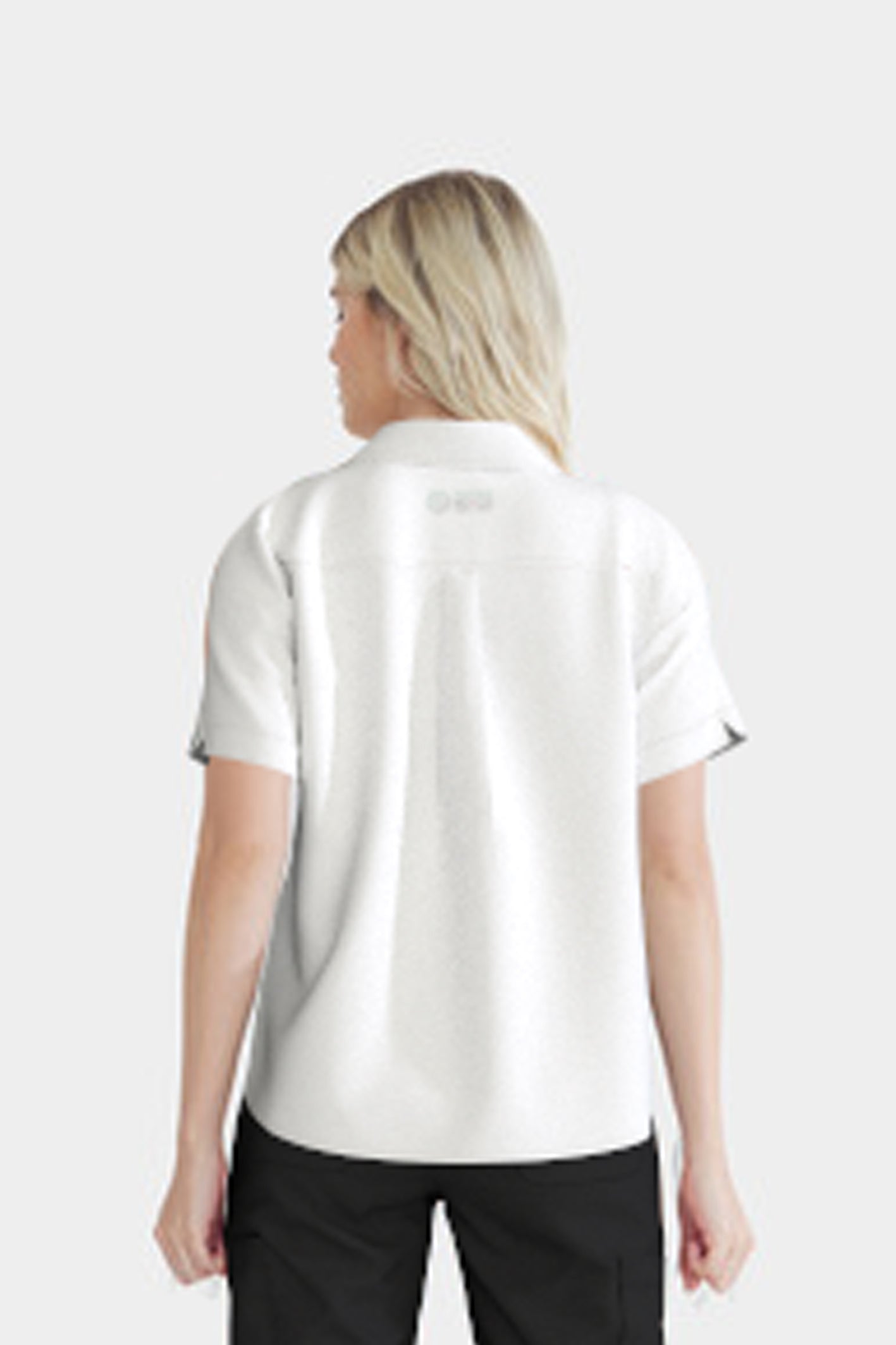 Women's BioNTex™ Eco Hidden Placket Short Sleeves Shirt