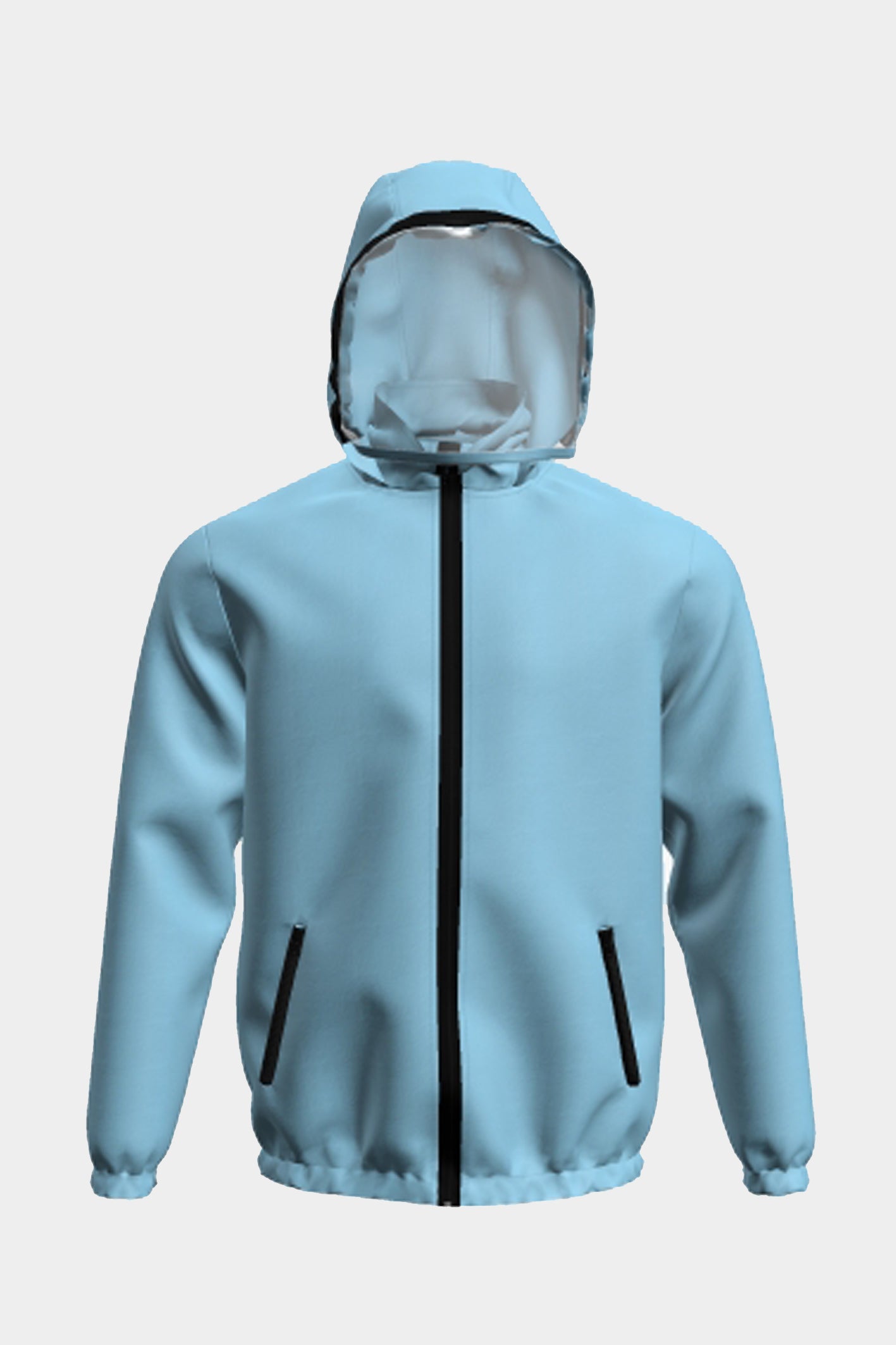 Unisex BioNTex™ Hooded Windbreaker with Mask