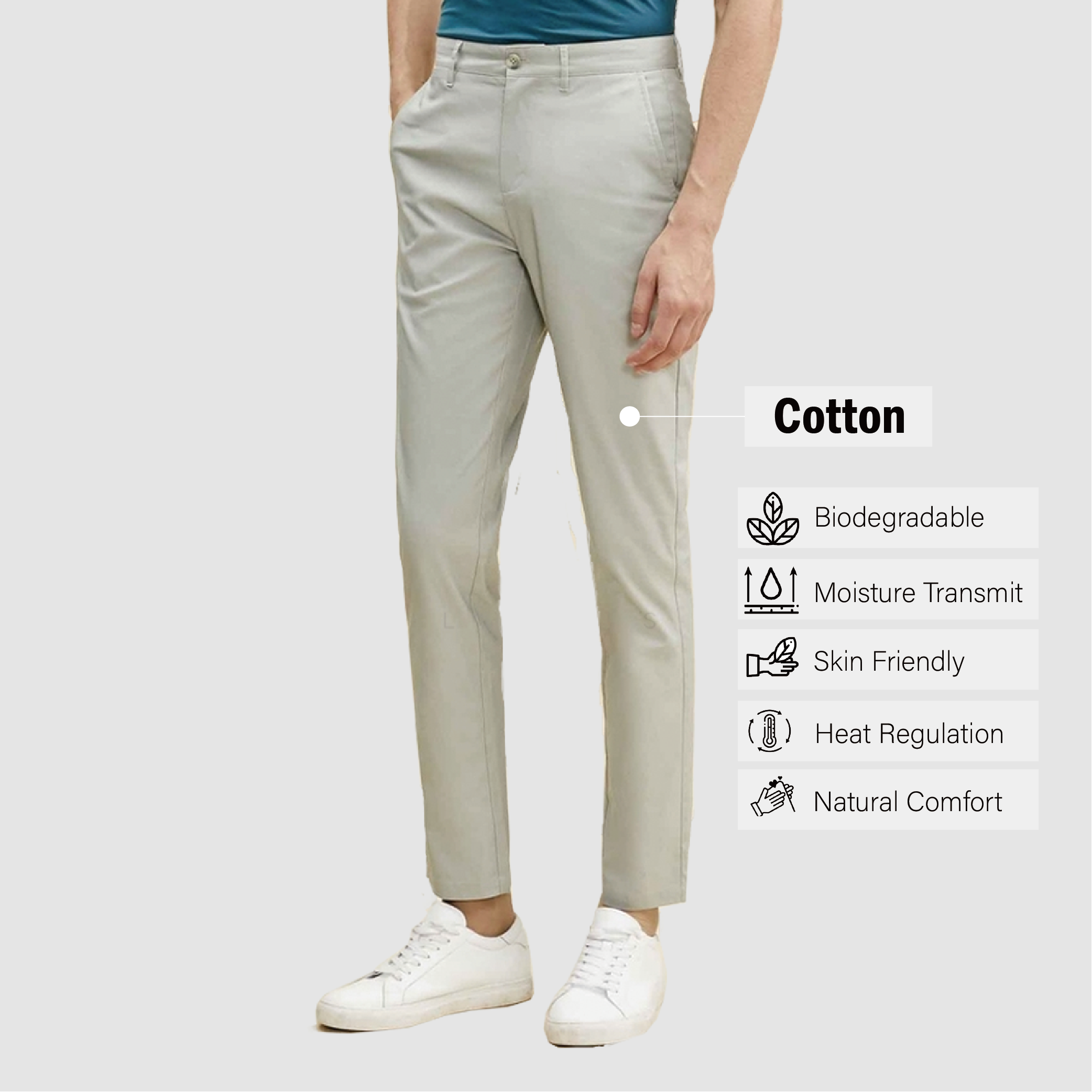 Trousers - <font size="3"><font color="green">Cotton Classic </font></font>