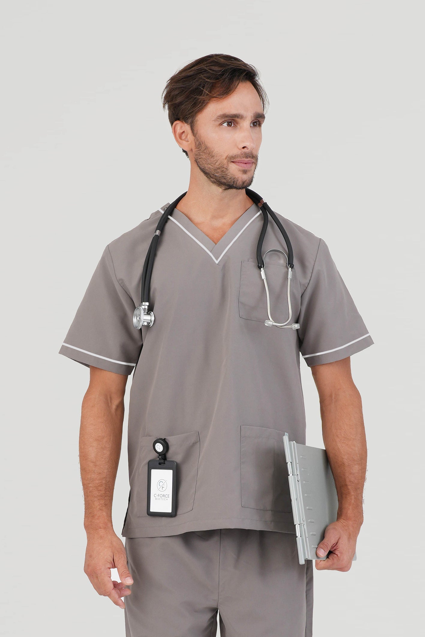 Men's BioNTex™ Convertible Scrub Top