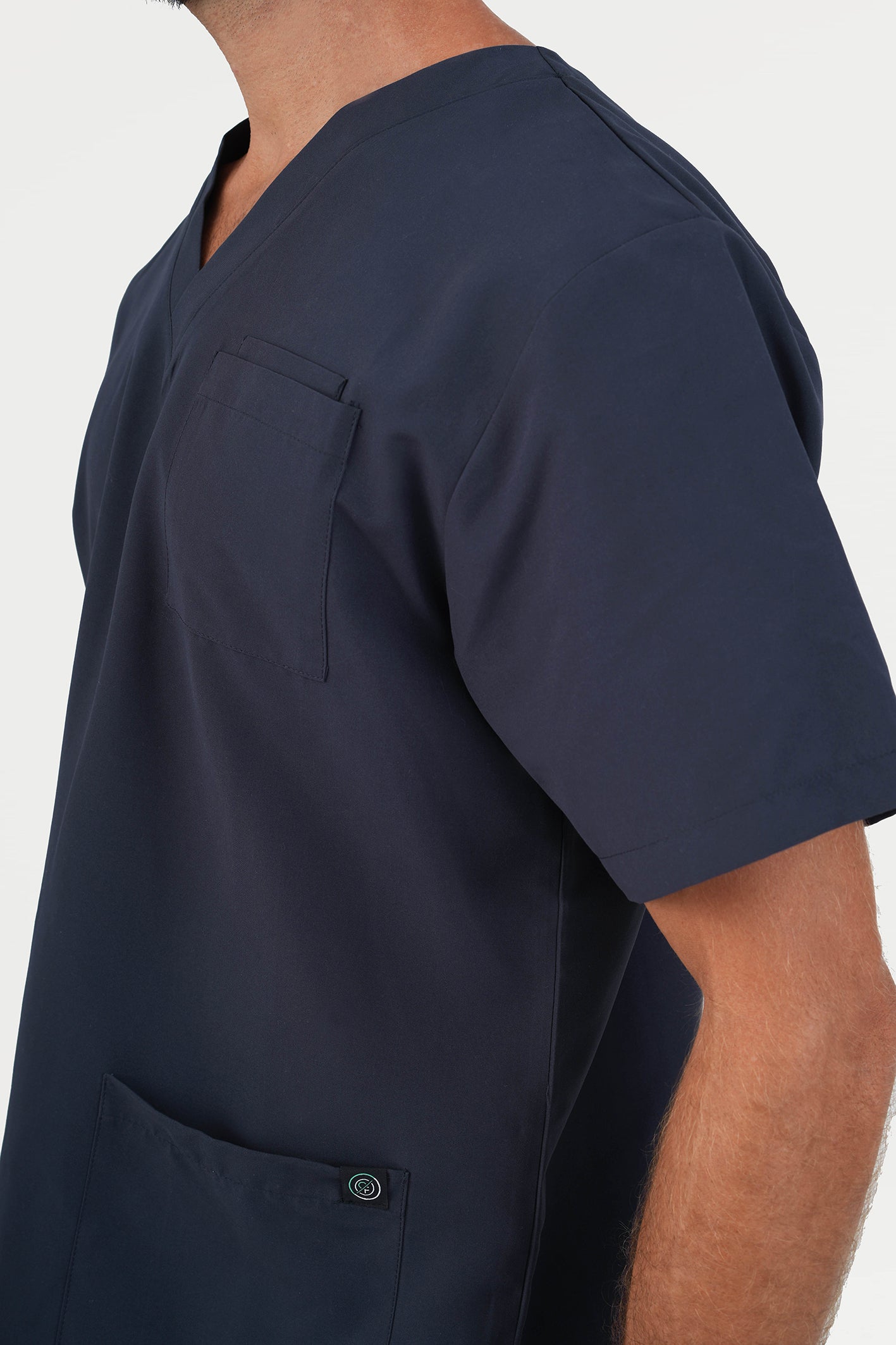 Men's BioNTex™ Contrast Scrub Top