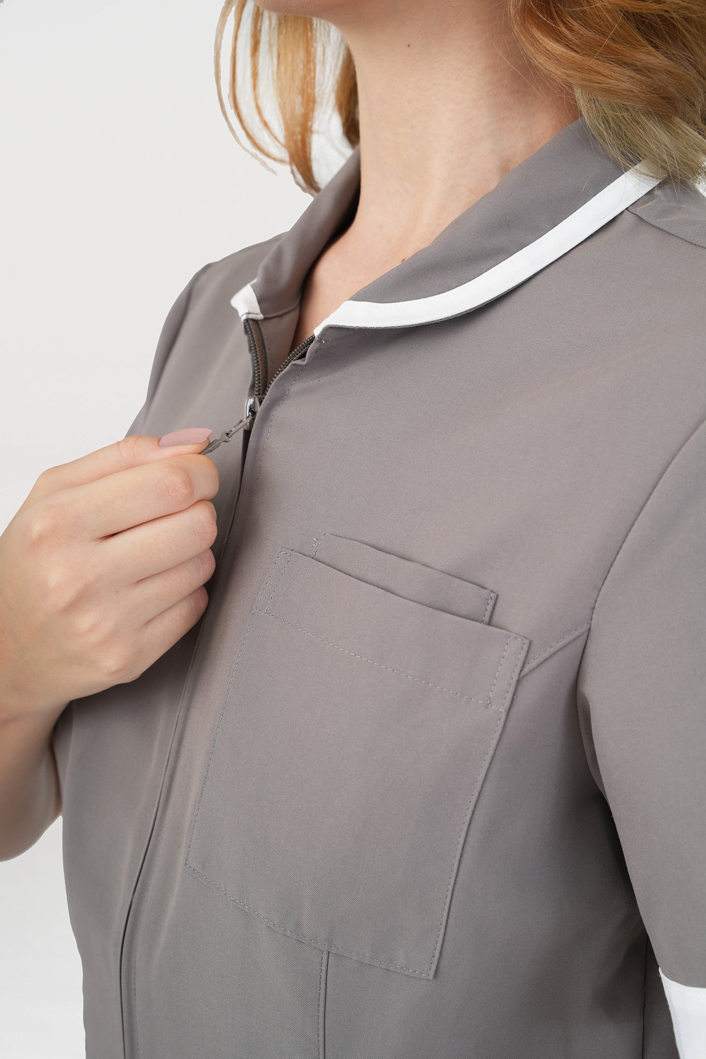 Women's BioNTex™ Zipped Shirket with Contrast Trim