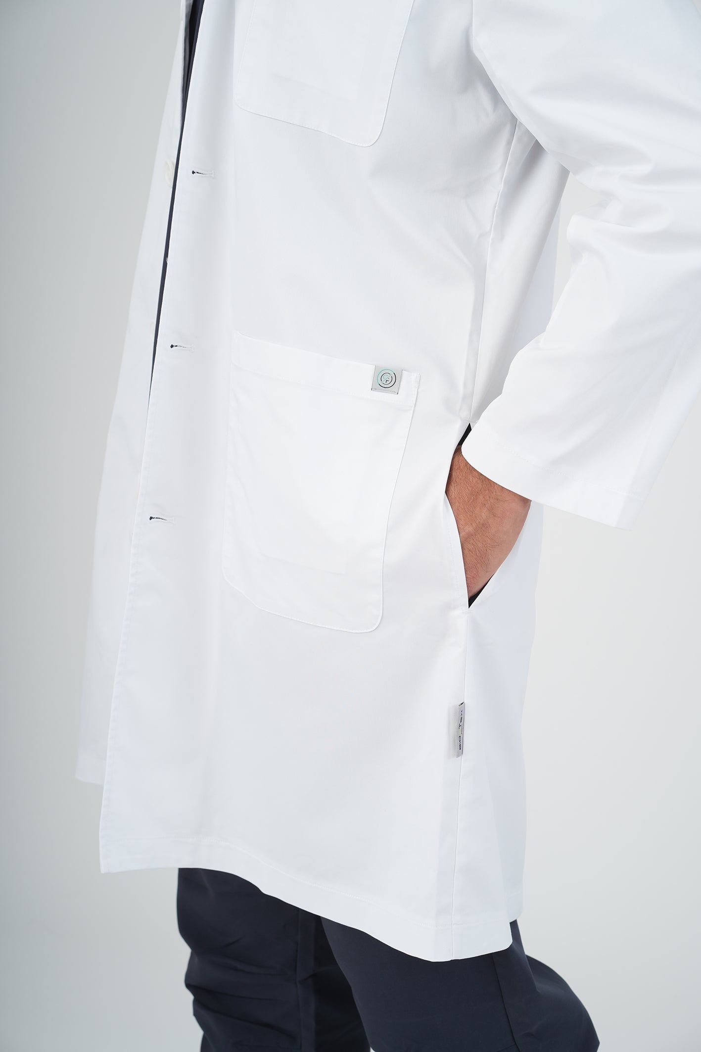 Men's BioNTex™ Eco Long Lab Coat