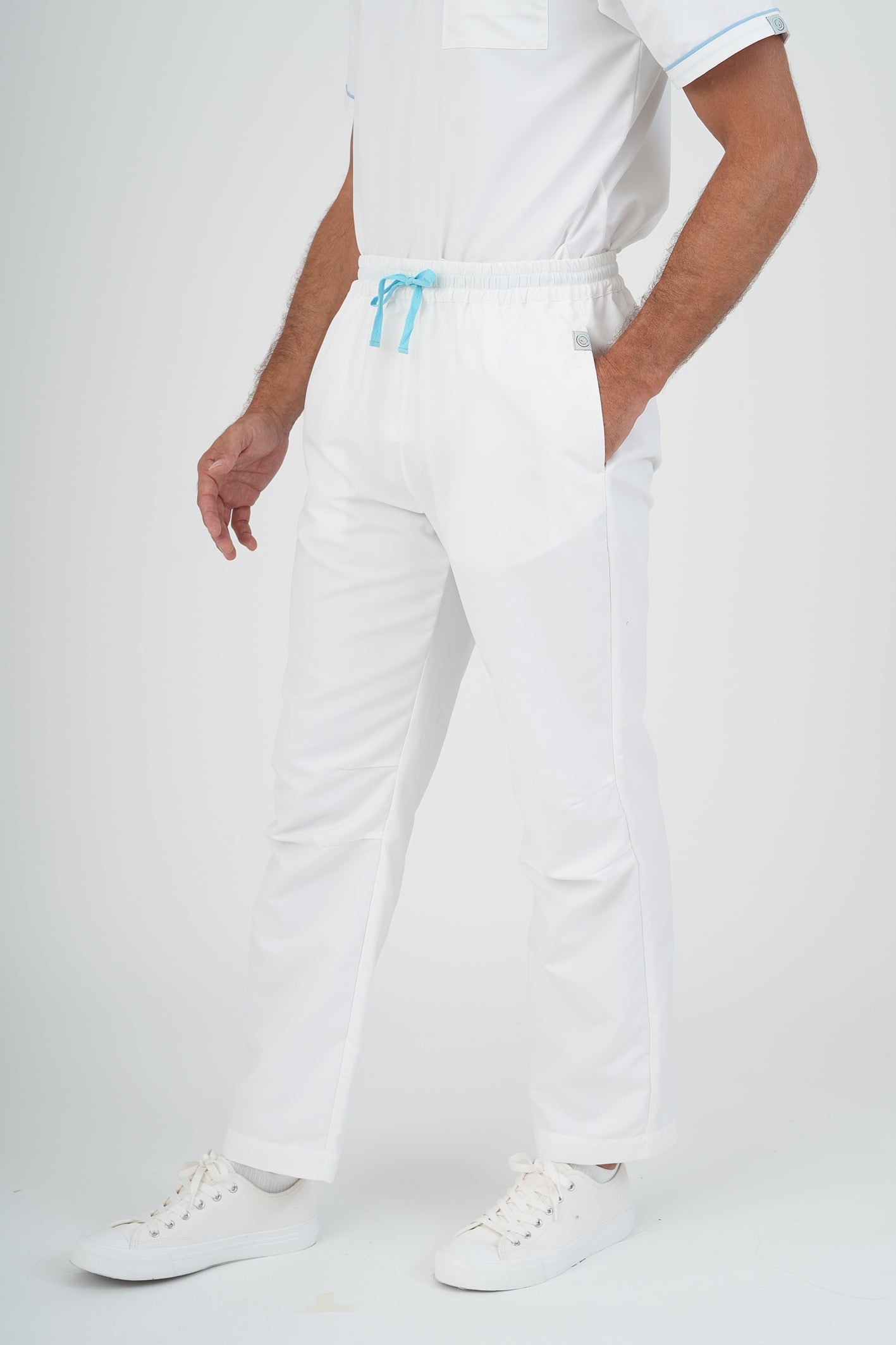 Men's BioNTex™ Scrub Pants with Contrast String