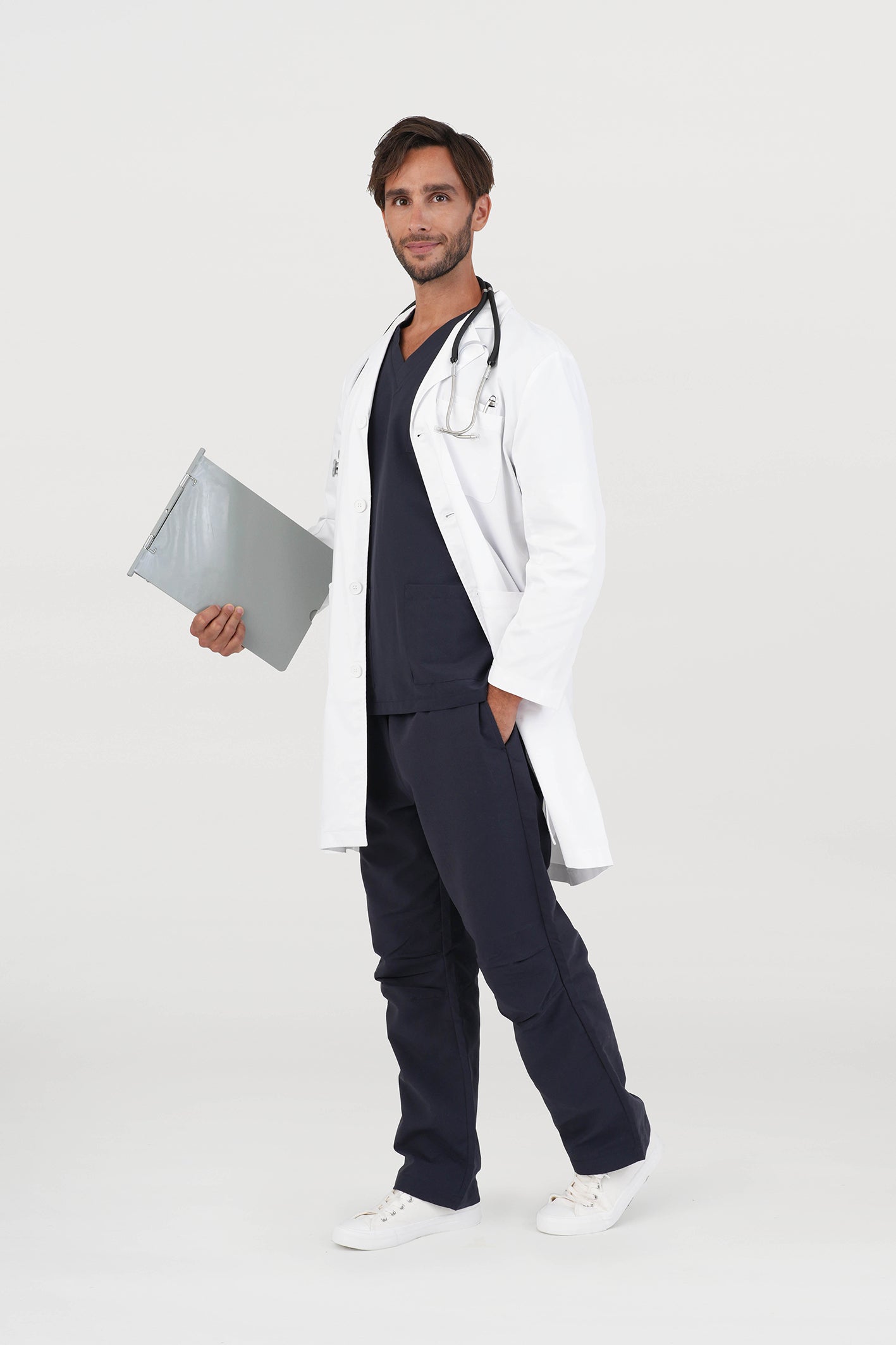 Men's BioNTex™ Eco Long Lab Coat