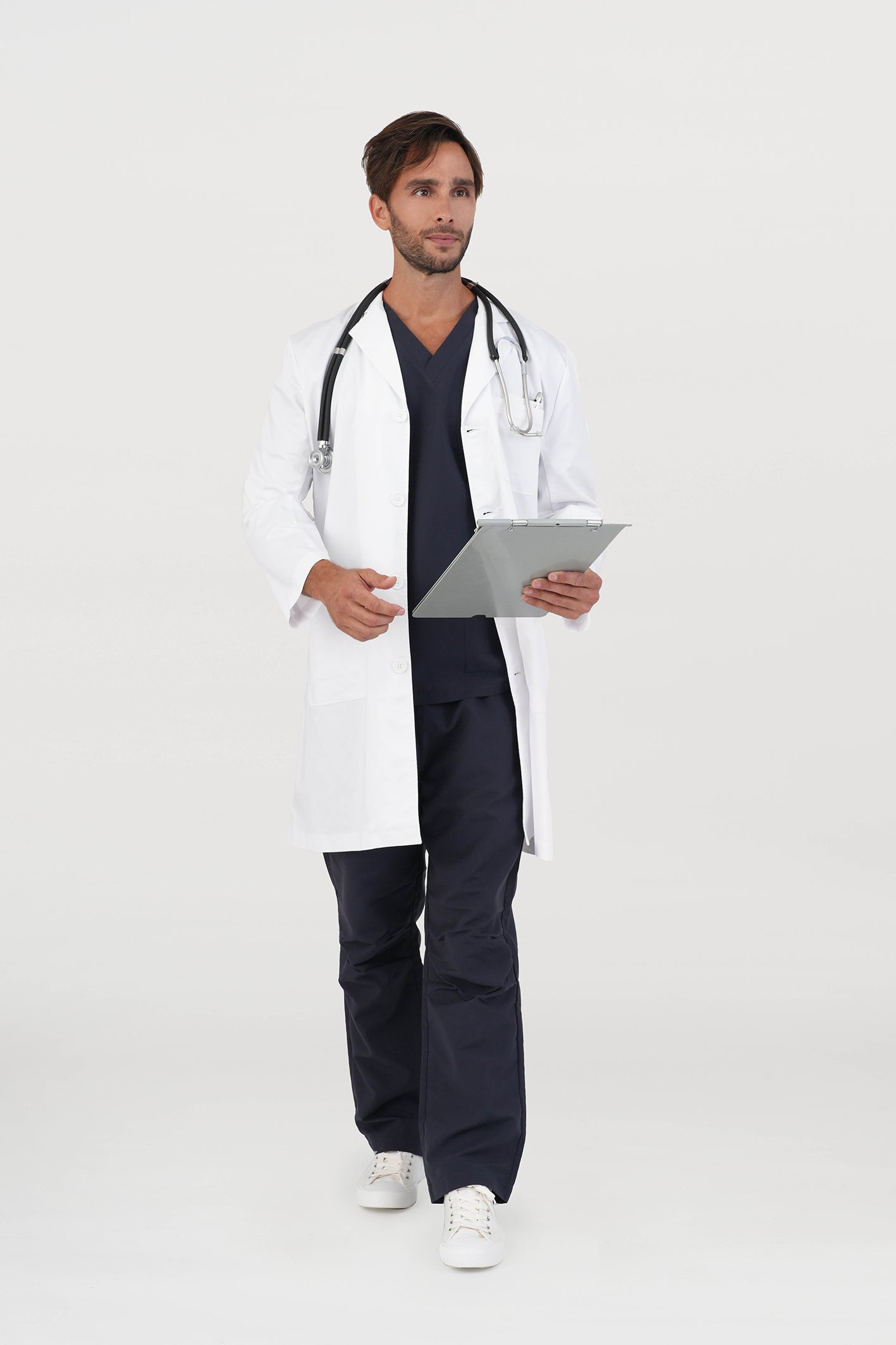 Men's BioNTex™ Easy Care Long Lab Coat