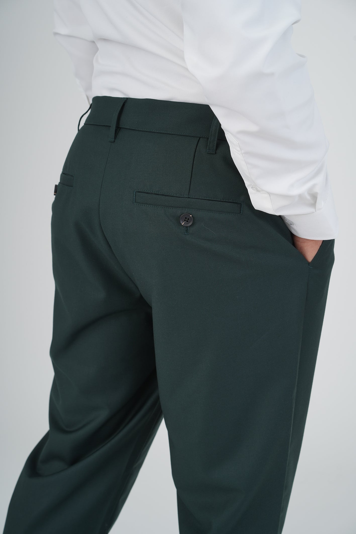 Men's BioNTex™ Pleated Elastic Waist Formal Pants