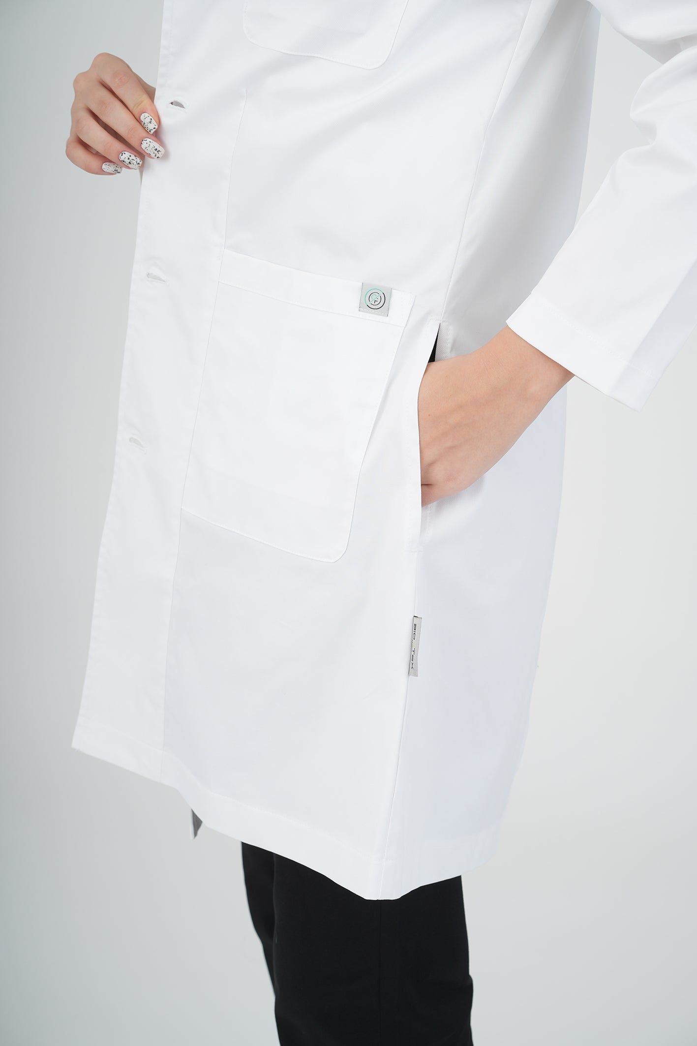 Women's BioNTex™ Easy Care Long Lab Coat