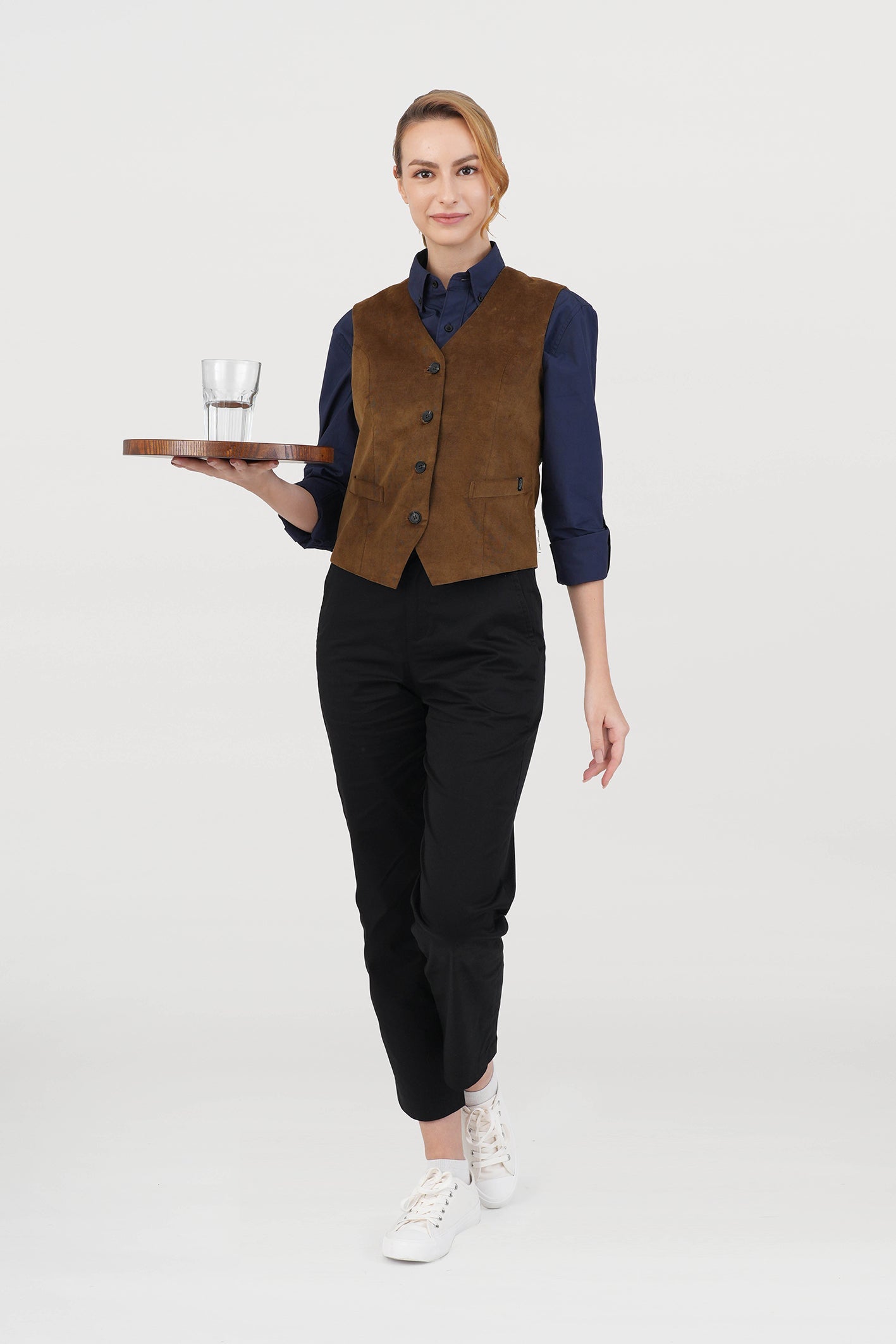 Women's BioNTex™ Corduroy Waistcoat