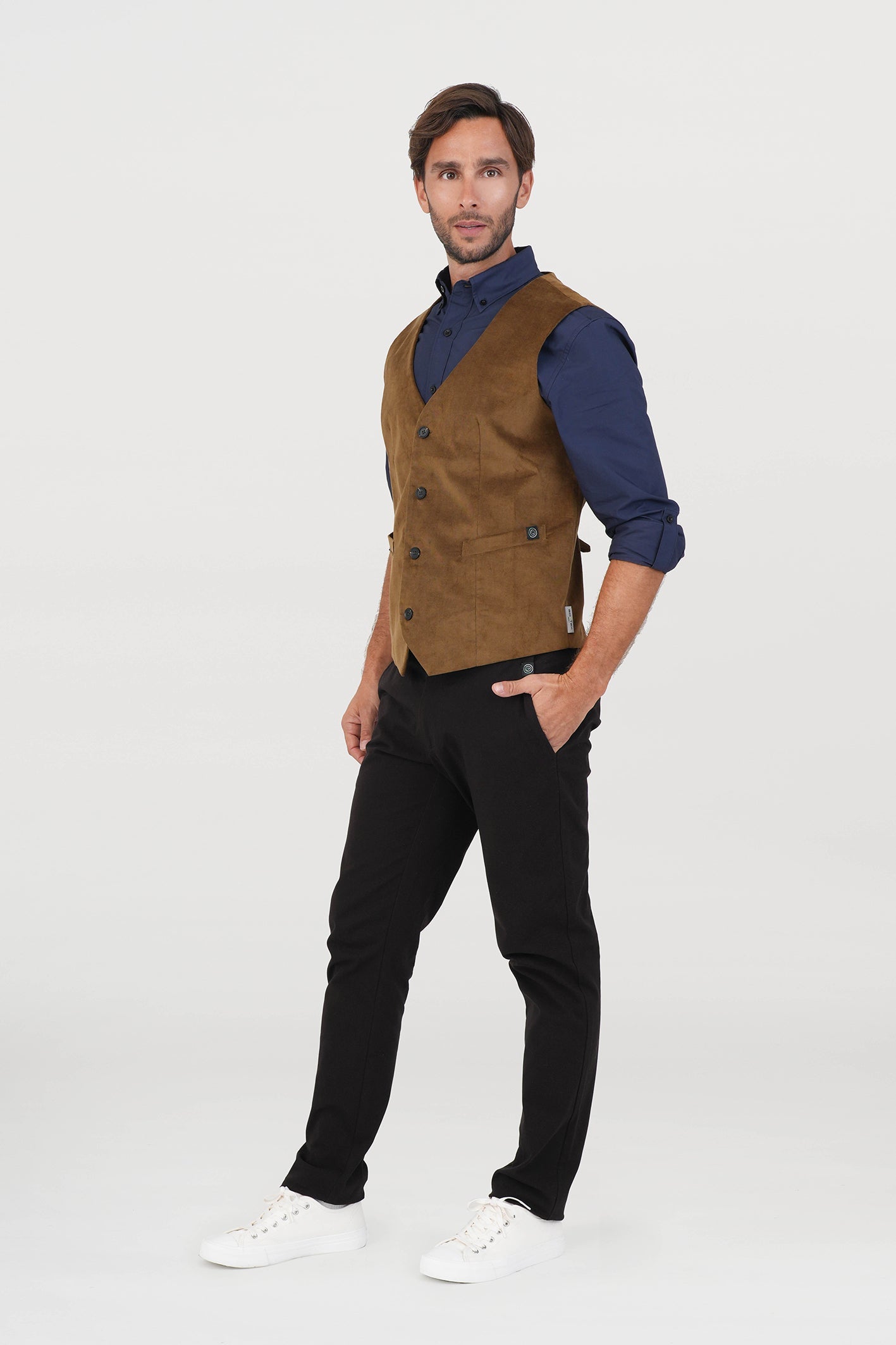 Men's BioNTex™ Corduroy Waistcoat