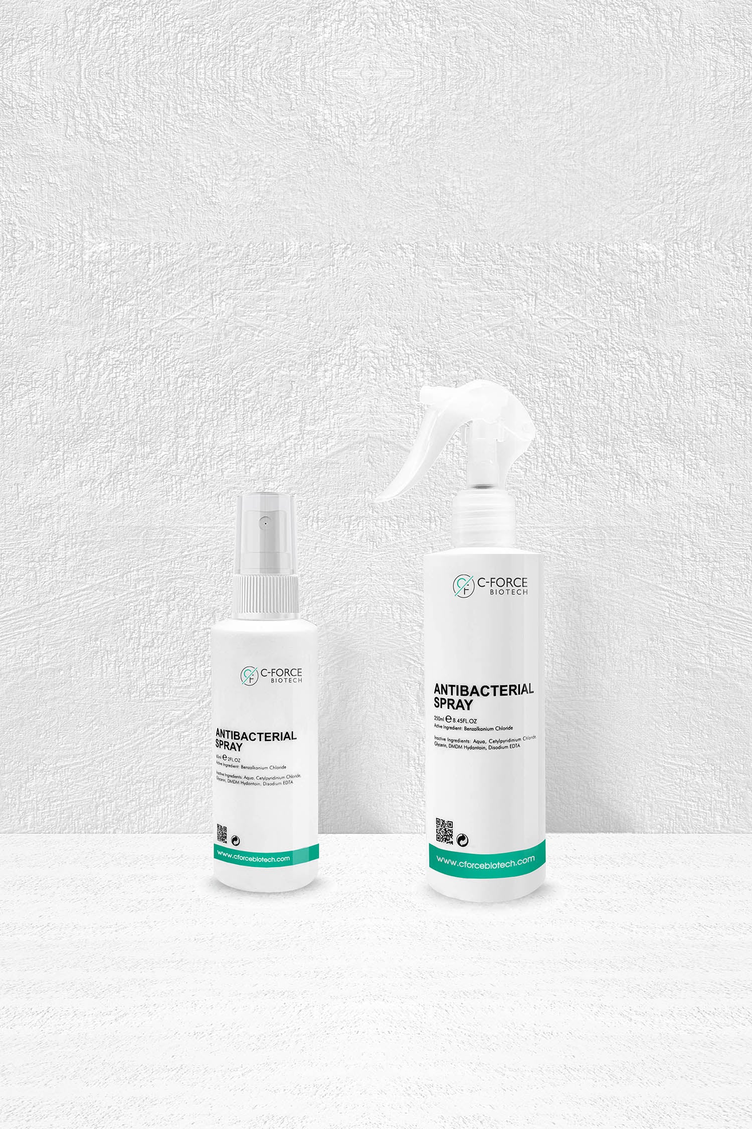 Antibacterial Sanitizer Spray Staycation Set (Alcohol-Free)